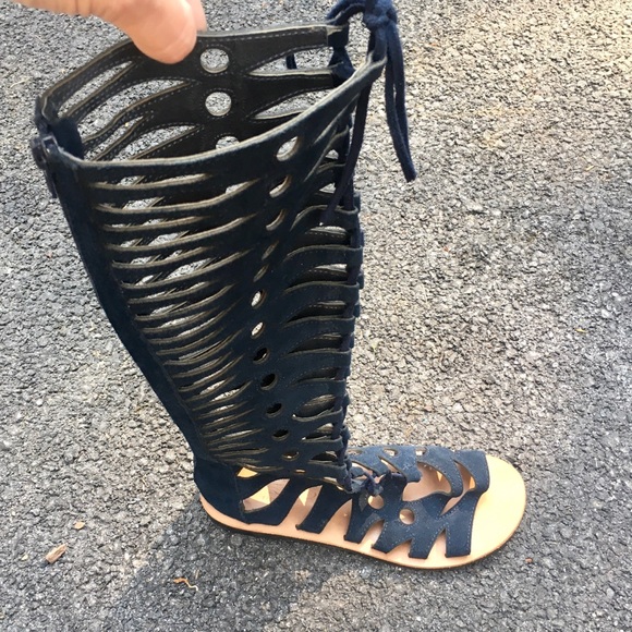 Jeffrey Campbell X Free People Valencia Tall Gladiator Sandals - Picture 13 of 16